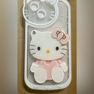 iPhone 13 hello kitty case with mirror new